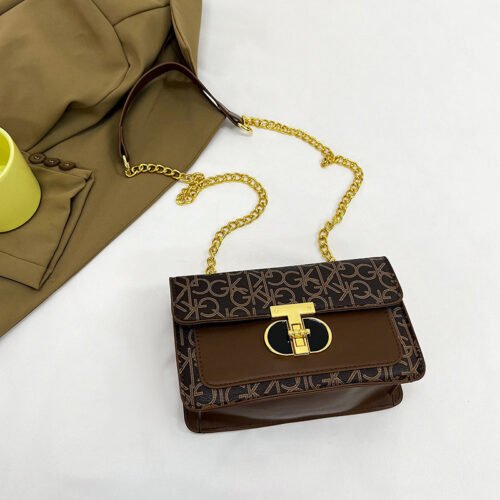 شنطة كتف – بني غامق